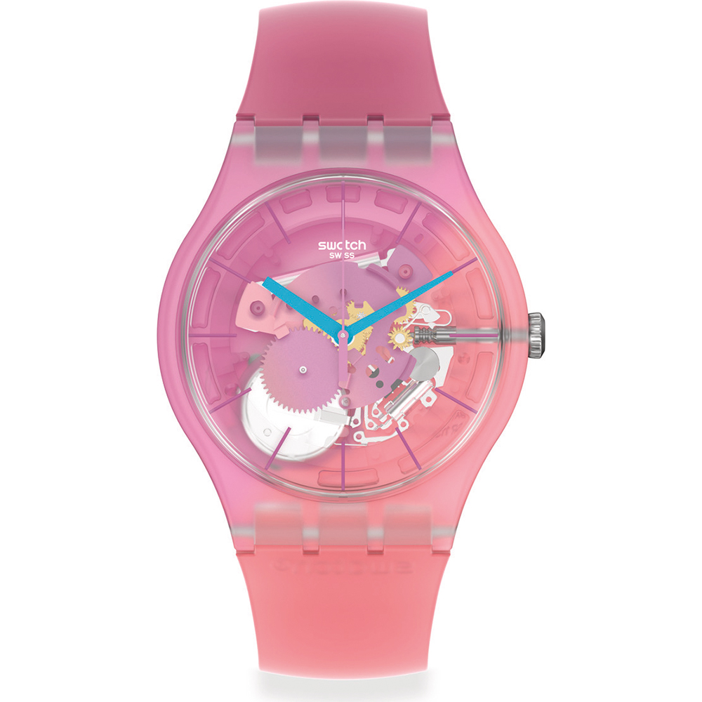 Relógio Swatch NewGent SUOK151 Supercharged pinks