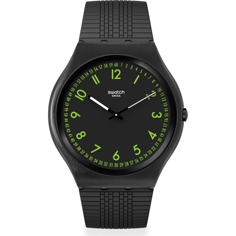 Relógio Swatch New Skin Irony SS07B108 Brushed Green