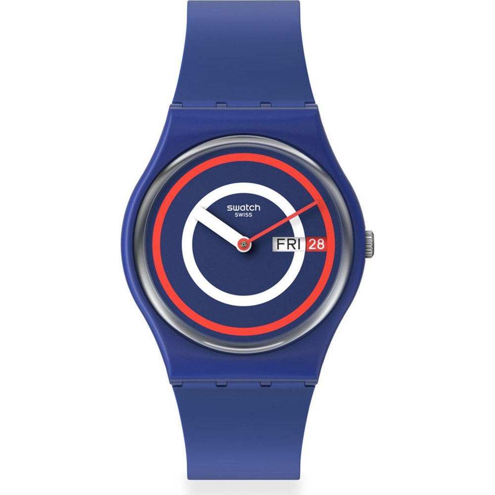 Relógio Swatch Standard Gents SO28N703 Blue To Basics