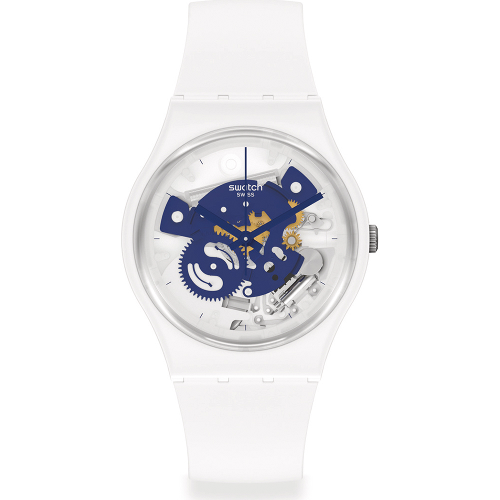 Relógio Swatch Standard Gents SO31W103 Time to blue small