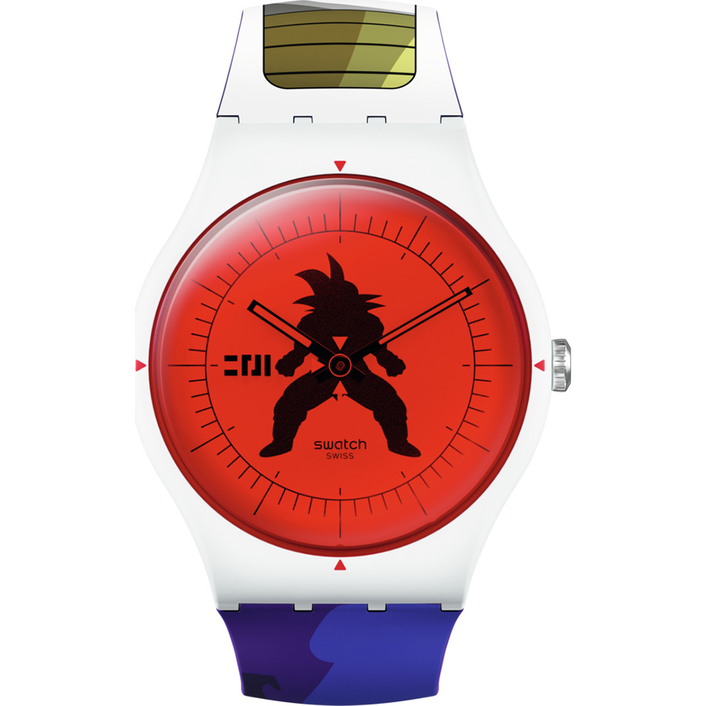 Relógio Swatch Specials SUOZ348 VEGETA X SWATCH