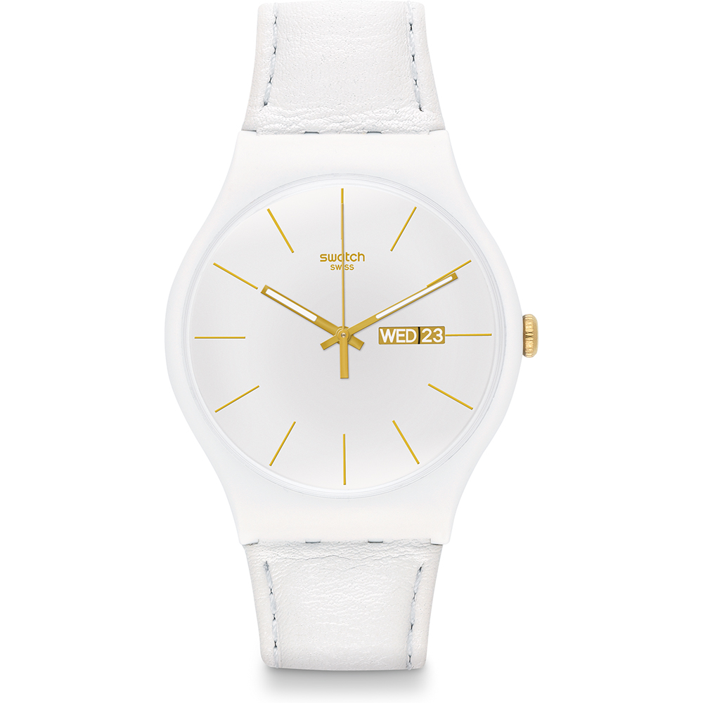 Relógio Swatch NewGent SUOW703 White Character