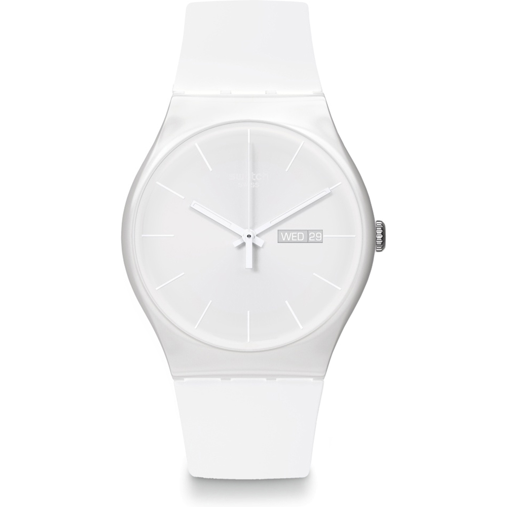 Relógio Swatch NewGent SUOW701 White Rebel