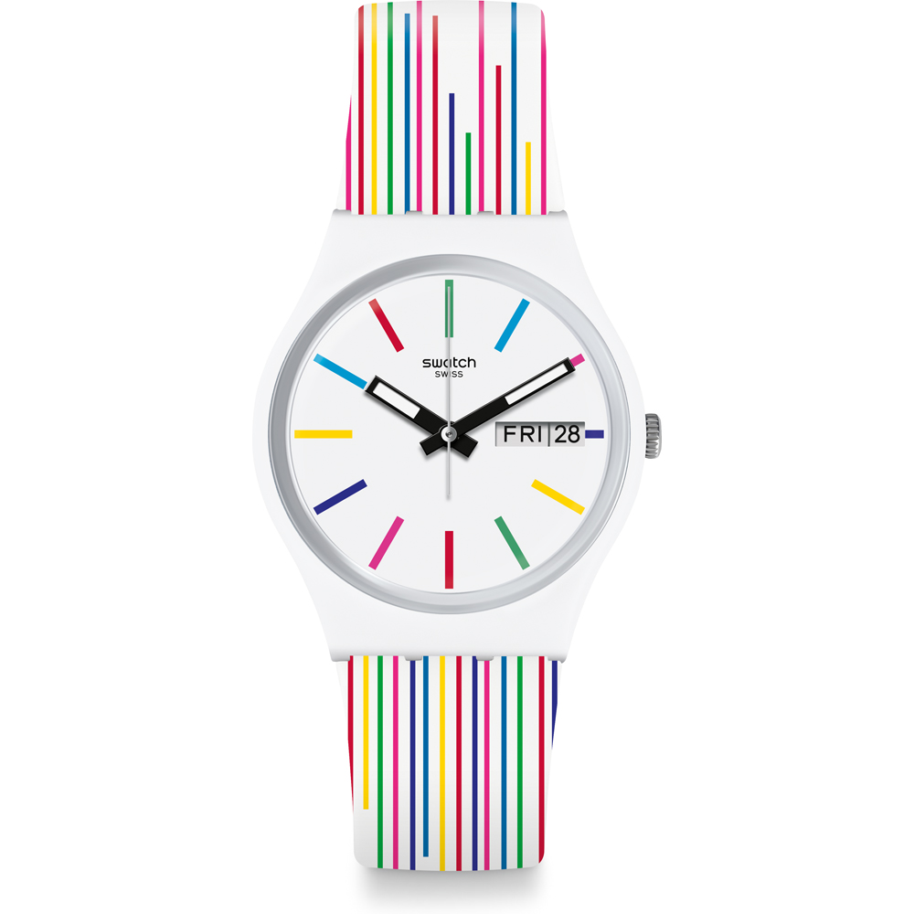 Relógio Swatch Standard Gents GW712 White Samba