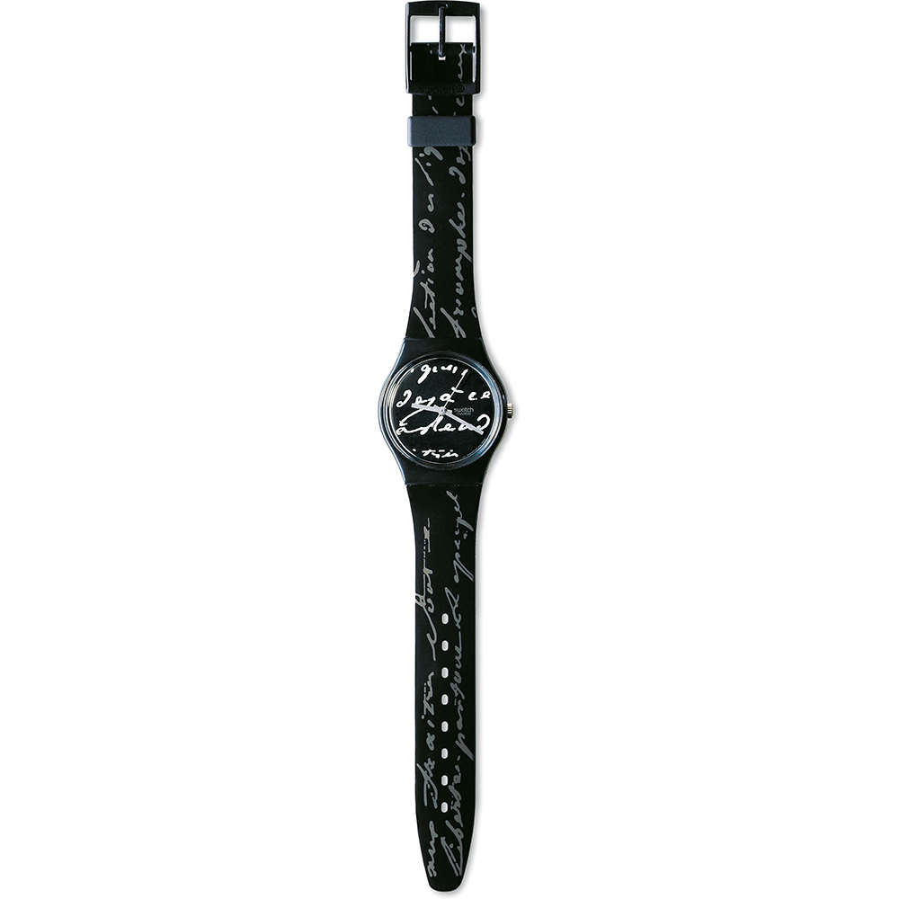 Relógio Swatch Standard Gents GB165 White Writing
