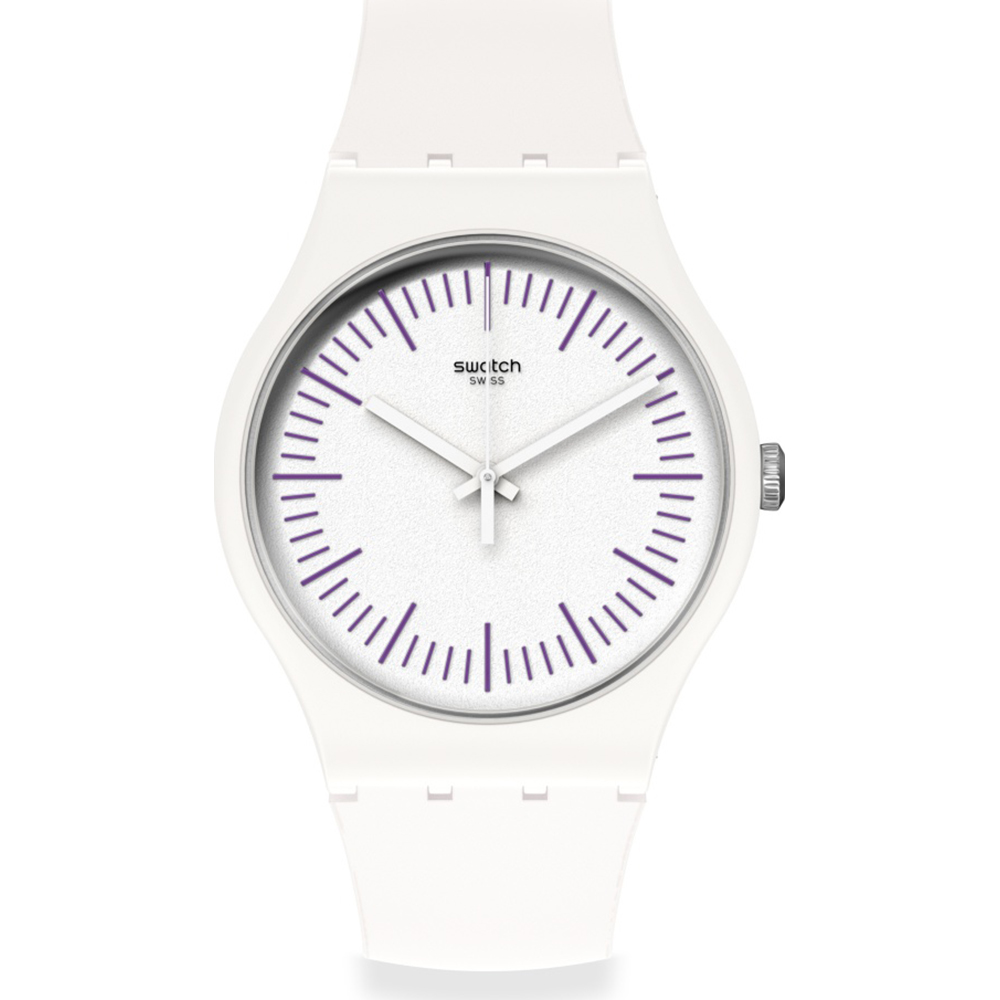 Relógio Swatch NewGent SUOW173 Whitenpurple