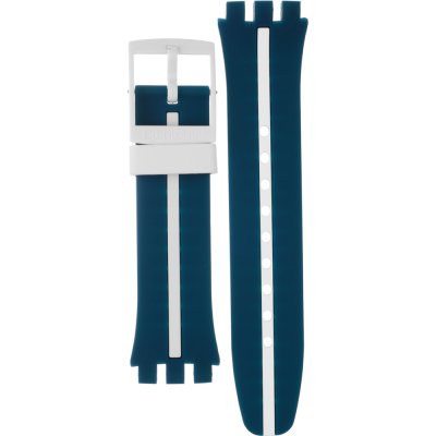 Bracelete Swatch Plastic - New Chrono - SUS ASUSN403 SUSN403 Whitespeed
