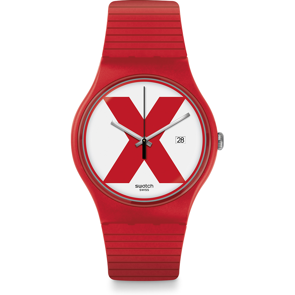 Relógio Swatch NewGent SUOR400 Xx-Rated Red