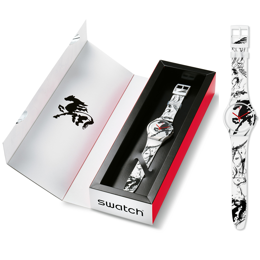 Relógio Swatch Chinese New Year Specials SUOZ169 Year Of The Horse