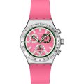 Relógio Swatch Irony - Chrono New YVS538 Berry reflective
