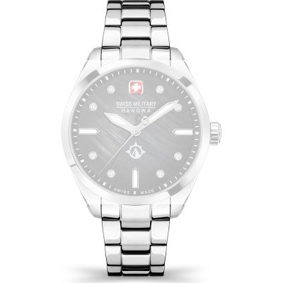 Bracelete Swiss Military Hanowa Land ASMWLG2100803 Mountain Crystal