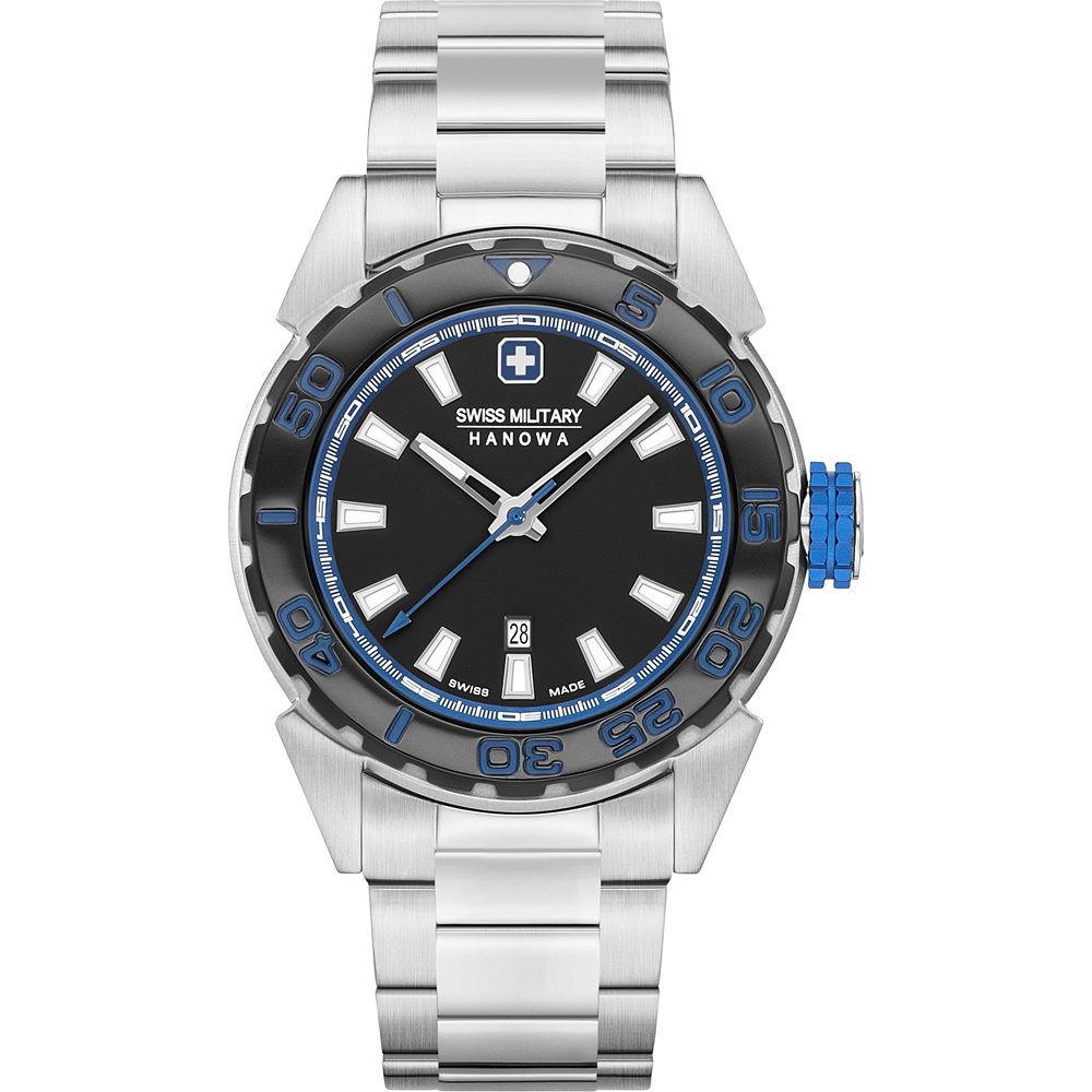 Relógio Swiss Military Hanowa Aqua 06-5323.04.007.23 Scuba Diver