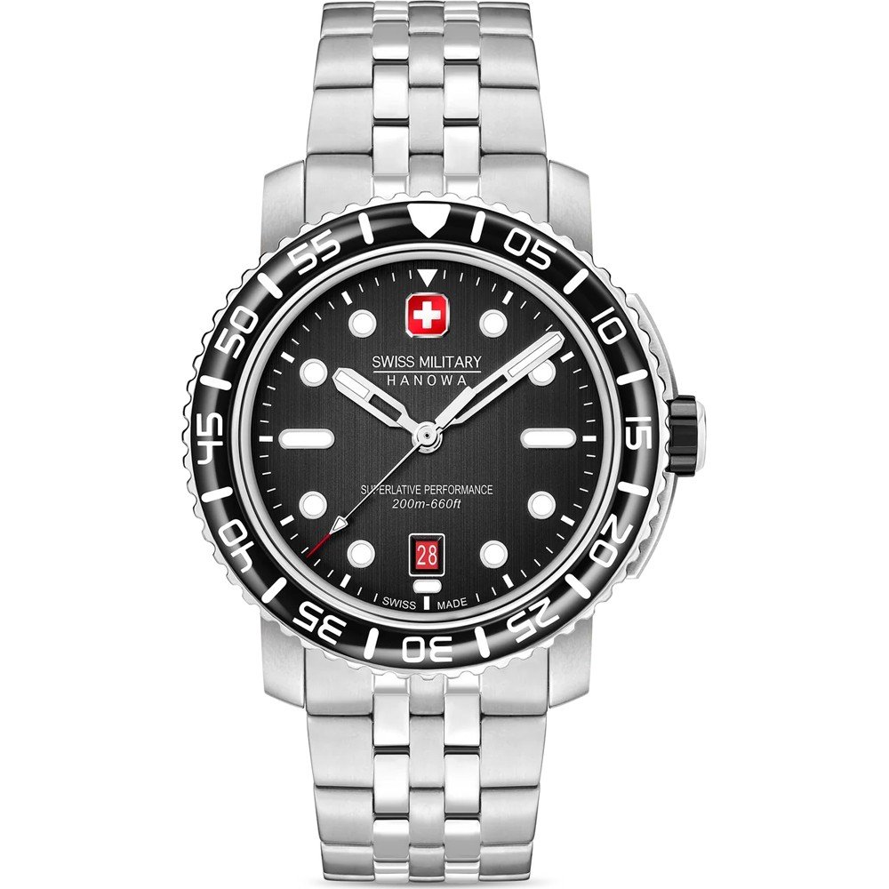 Relógio Swiss Military Hanowa SMWGH0001702 Black Marlin