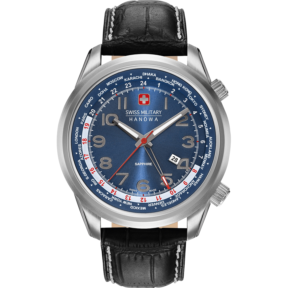 Relógio Swiss Military Hanowa 06-4293.04.003 Worldtimer