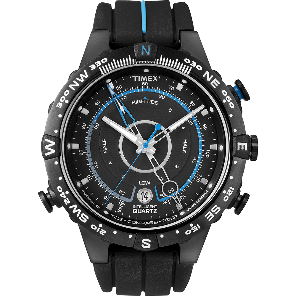 Relógio Timex IQ T49859 IQ Tide Temp Compass