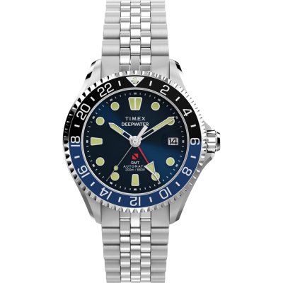 Relógio Timex Deep Water TW2Y64000 Deepwater Meridian 200 Automatic GMT
