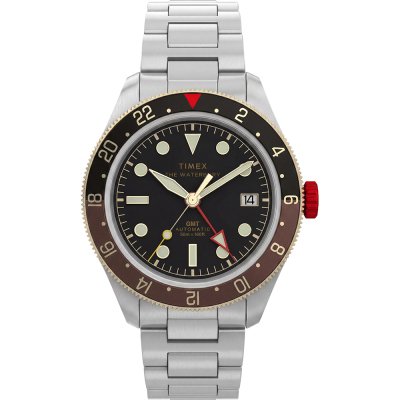 Relógio Timex Waterbury TW2Y93500 Waterbury Heritage Automatic GMT