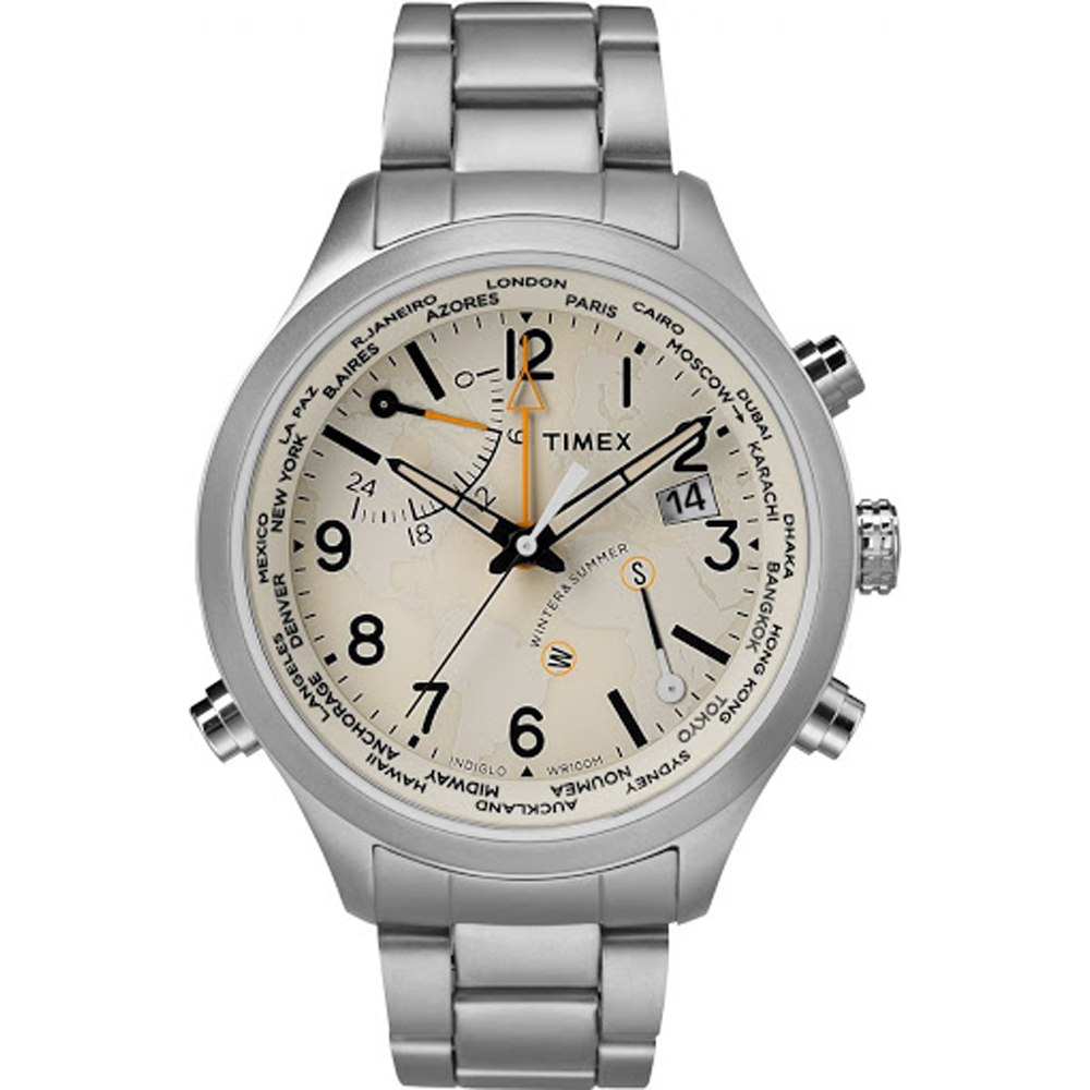 Timex IQ TW2R43400 IQ Waterbury relógio