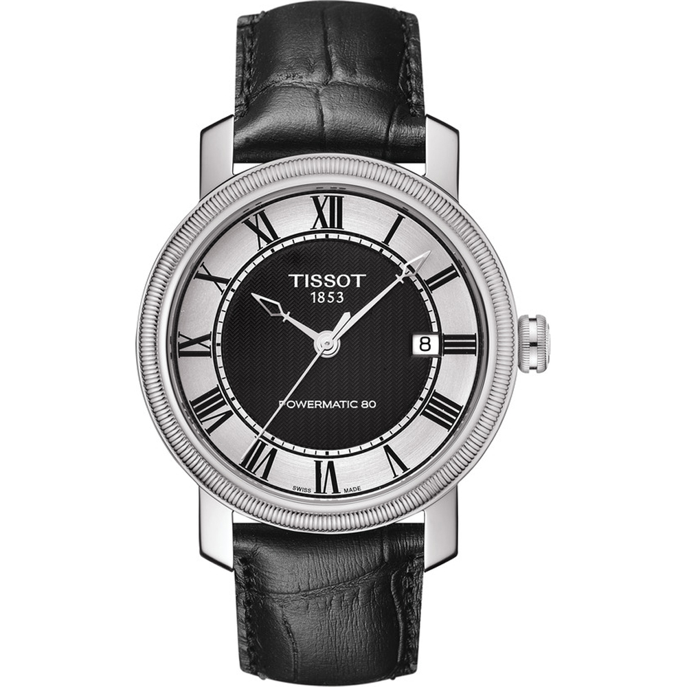 Tissot Watch Time 3 hands Bridgeport Powermatic 80 T0974071605300