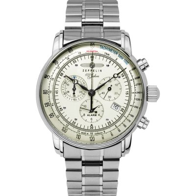 Relógio Zeppelin 100 Jahre 8680MB-3 100 Jahre Zeppelin
